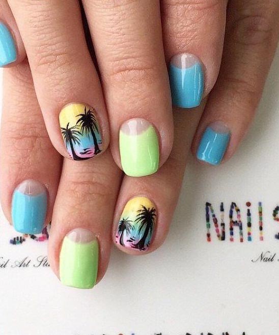 COFFIN SIMPLE NAIL DESIGNS