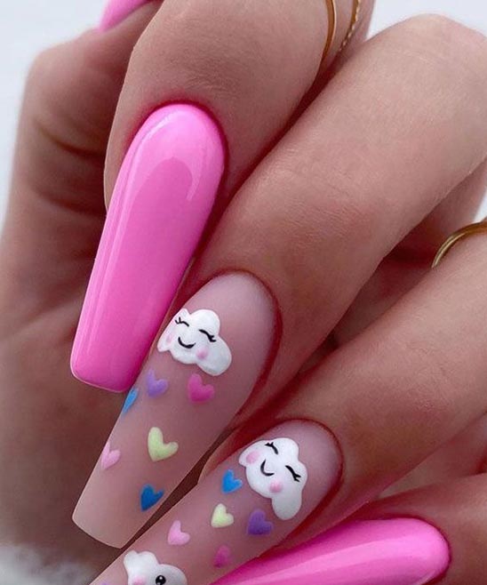 CUTE AND SIMPLE SUMMER NAILS