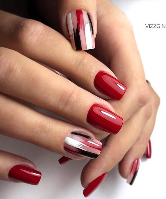 CUTE FALL SIMPLE NAILS