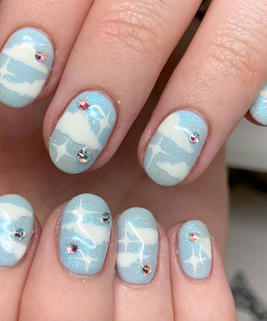 CUTE NAIL DESIGNS SIMPLE WITHOUT THE COLOR BLACK