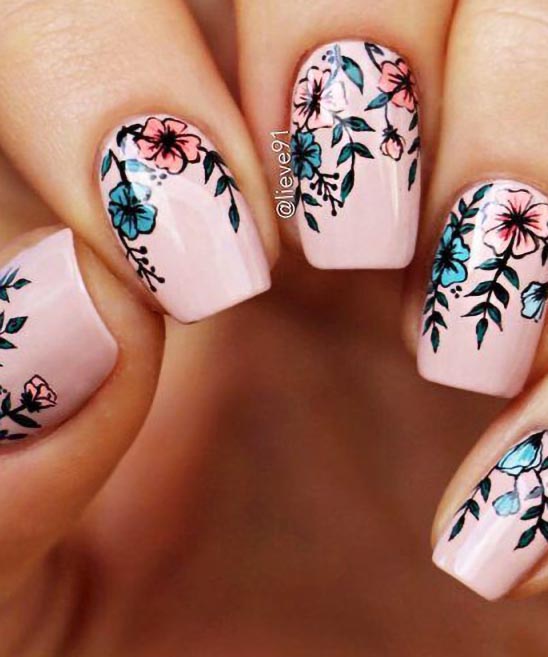 CUTE SIMPLE ACRYLIC NAIL IDEAS