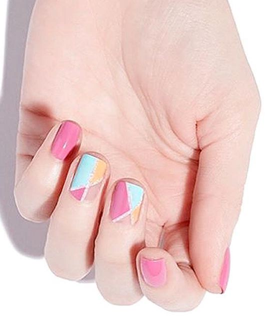 CUTE SIMPLE COFFIN NAIL DESIGNS SPRING