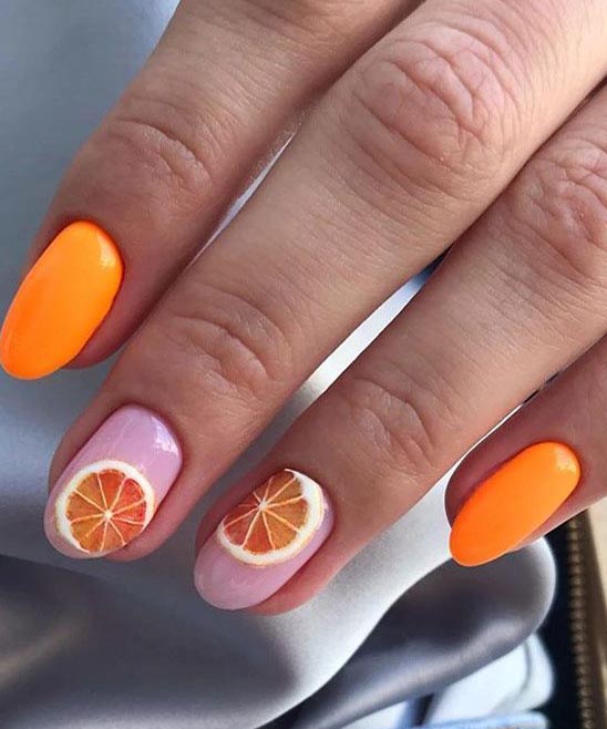 CUTE SIMPLE FALL NAIL IDEAS
