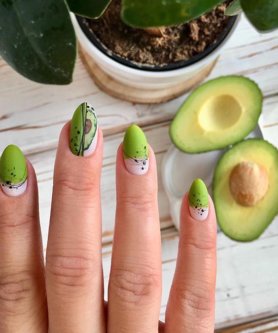 CUTE SIMPLE FALL NAILS