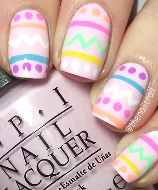 CUTE SIMPLE VALENTINE'S DAY NAILS