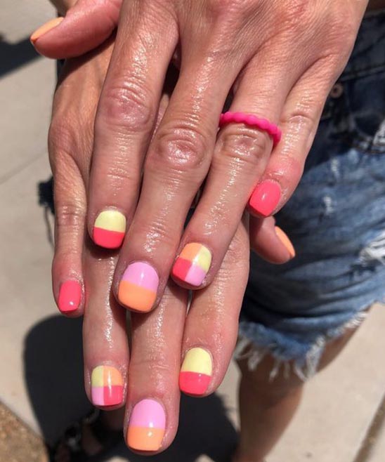 50+ Summer Dip Nails (2024) Designs TailoringinHindi