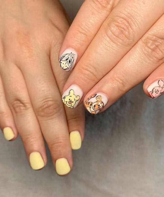DISNEY INSPIRED NAILS SIMPLE