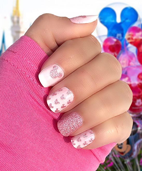 DISNEY PRINCESS NAILS SIMPLE