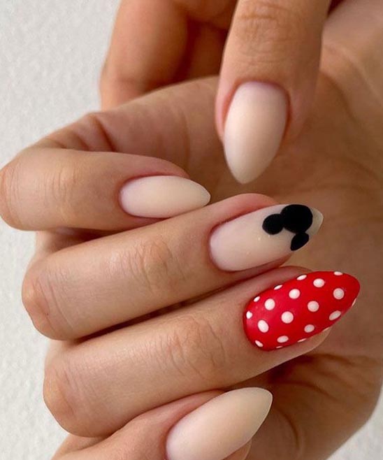 DISNEY THEMED NAILS SIMPLE