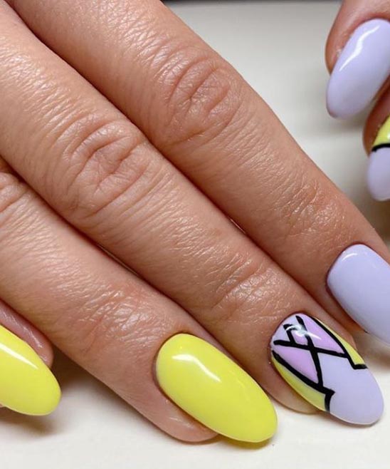 EASTER SIMPLE NAILS