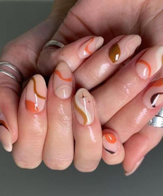 FALL NAIL INSPO SIMPLE