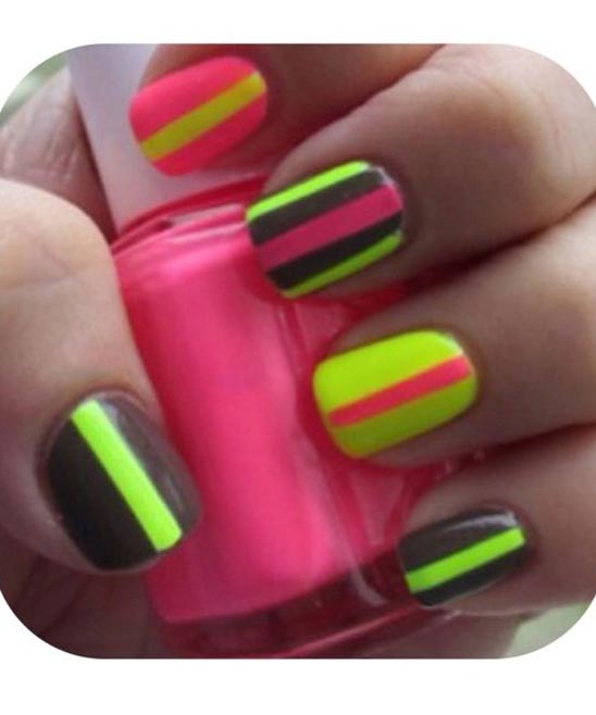 FALL SIMPLE ACRYLIC NAIL IDEAS