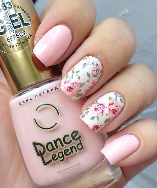 FLOWER NAIL DESIGNS SIMPLE