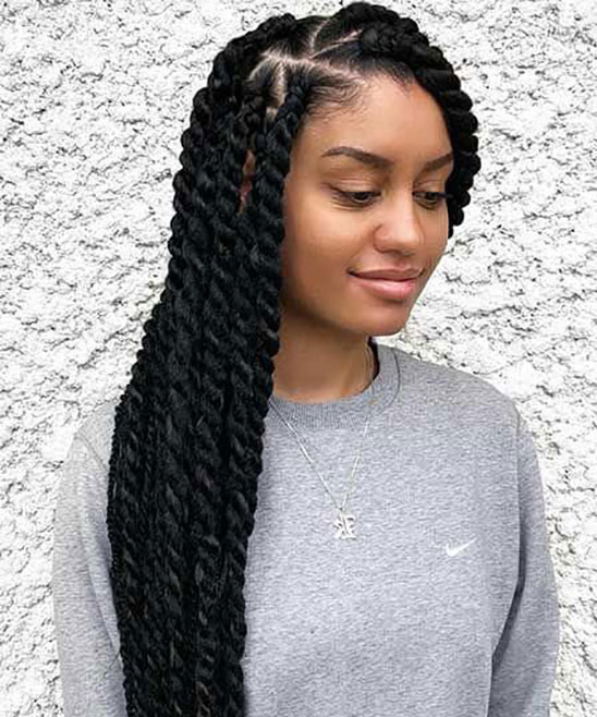 Flat Twists Hairstyle