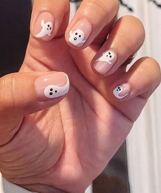 HALLOWEEN NAIL DESIGN SIMPLE