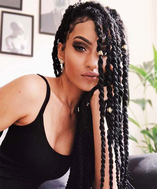 Hairstyles for Mini Twists