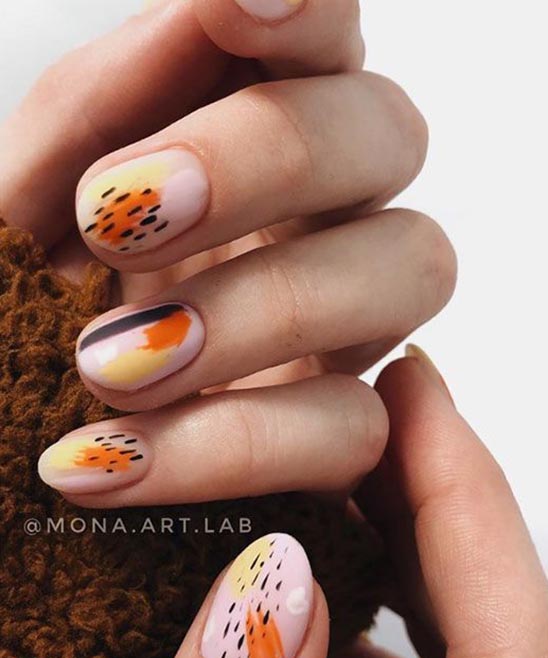 IDEA FOR NAIL SIMPLE DESIGNS IN BLACK