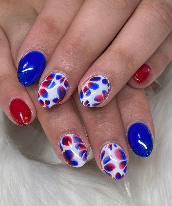 50 Blue Summer Nails 2024 Designs TailoringinHindi