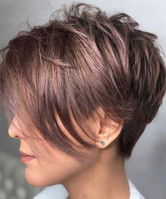 Long Pixie Cuts for Thick Hair
