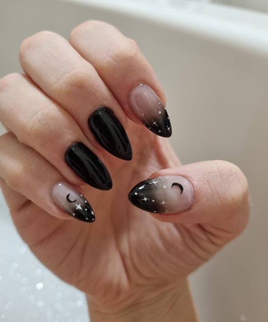 NAIL ART SIMPLE DESIGNS BLACK AND WHITE