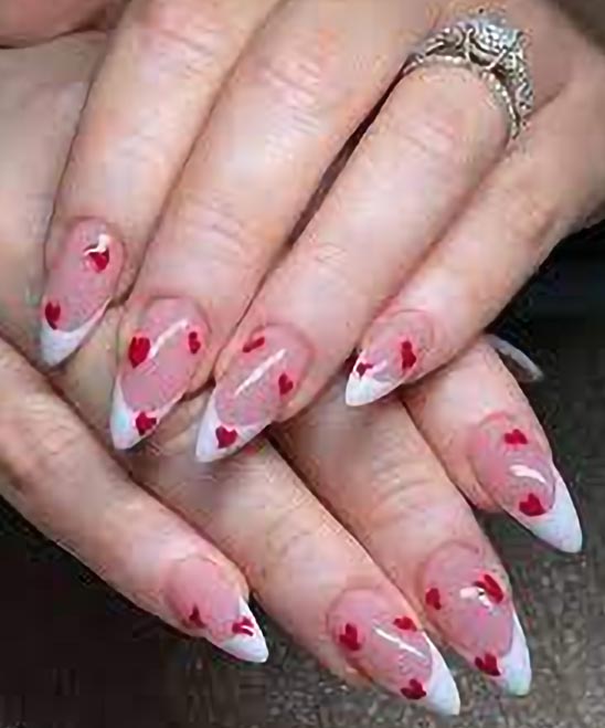 NAIL ART VALENTINES DAY DESIGN SIMPLE DESIGN