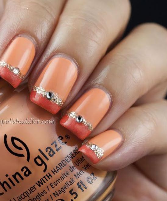NAIL DESIGNS WITH RHINESTONES SIMPLE
