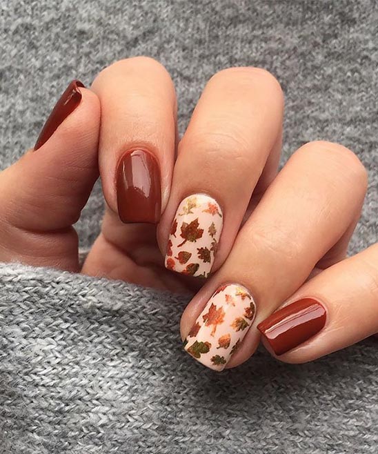 NAIL IDEAS FOR FALL SIMPLE