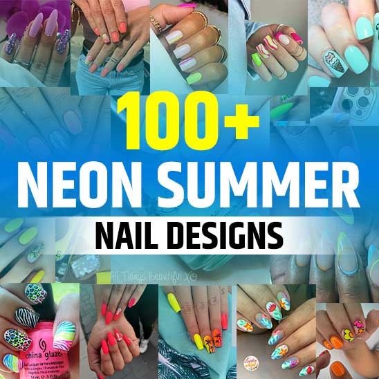 Neon Summer Nails