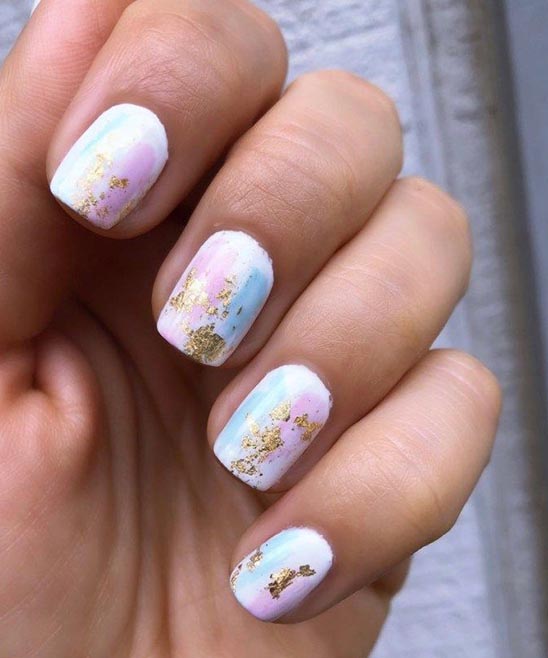 PUNK SHORT NAIL POLISH SIMPLE DIY DESIGNS