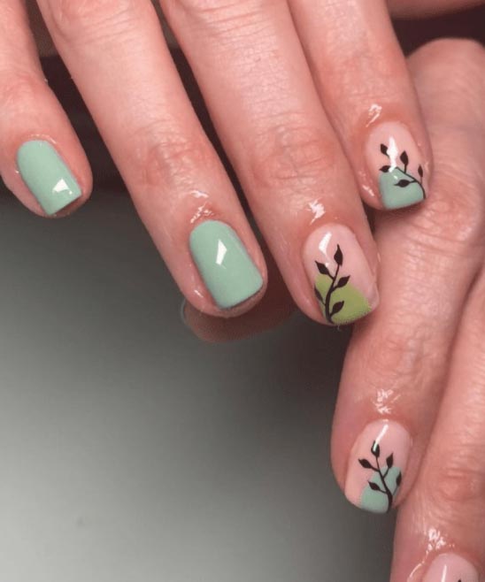 SHORT ACRYLIC SIMPLE NAIL DESIGNS