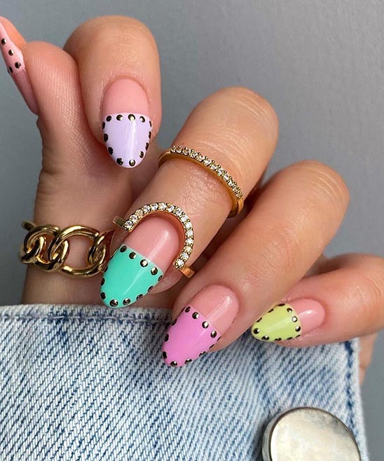 SHORT NAIL DESIGNS SIMPLE