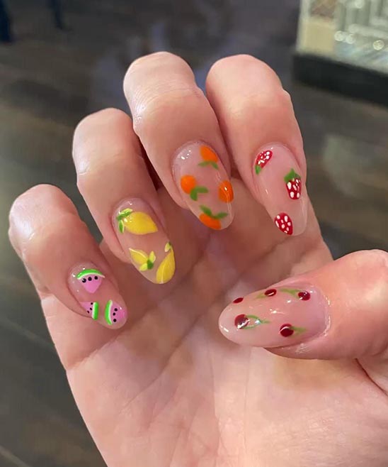 SHORT NAIL DESIGNS SIMPLE