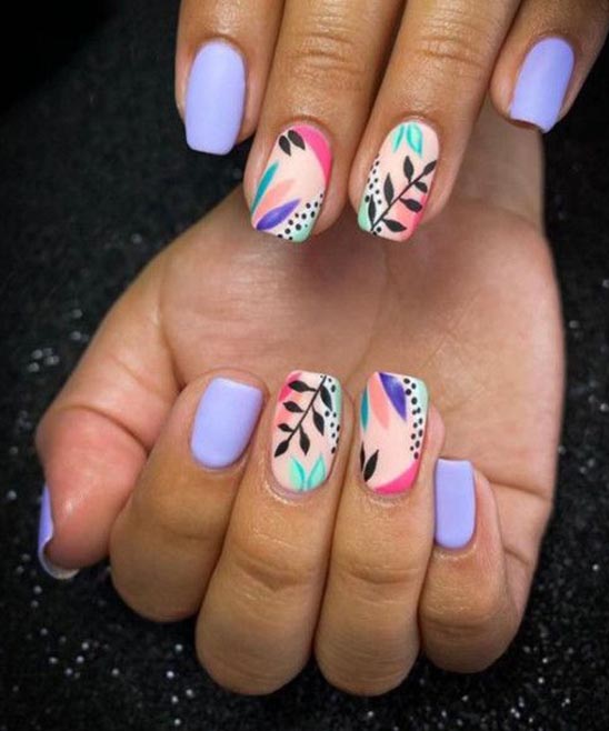 SHORT NAIL SIMPLE DESIGNS