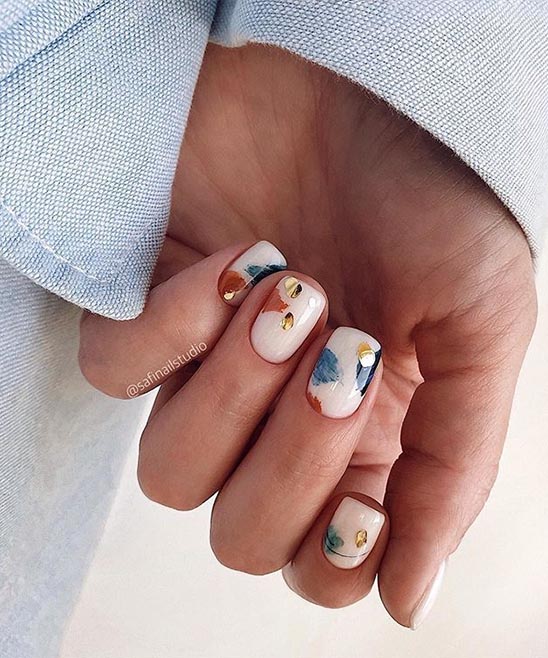 SHORT NAILS DESIGNS SIMPLE