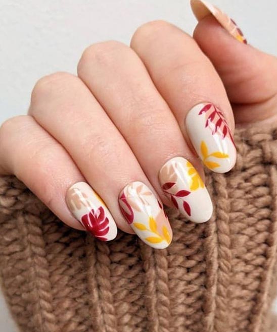 FALL NAILS SIMPLE