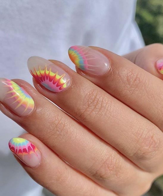 SHORT SIMPLE SUMMER NAILS