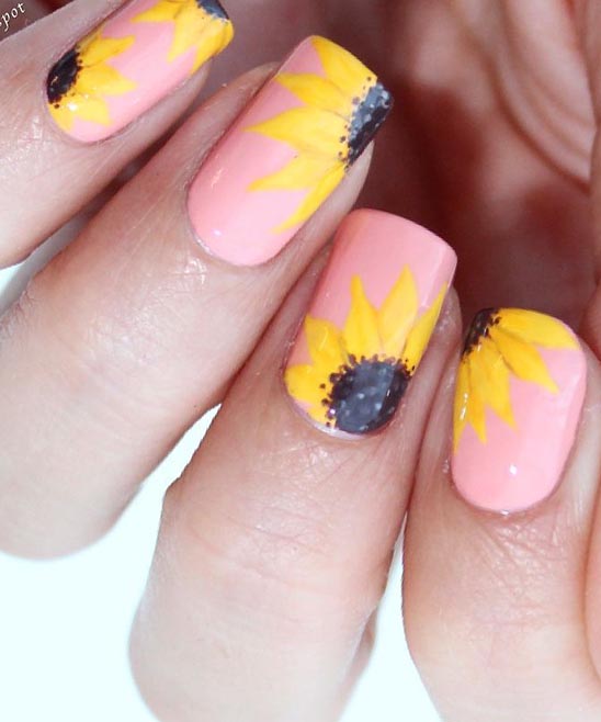 SIMPLE 2 COLOR NAIL DESIGN