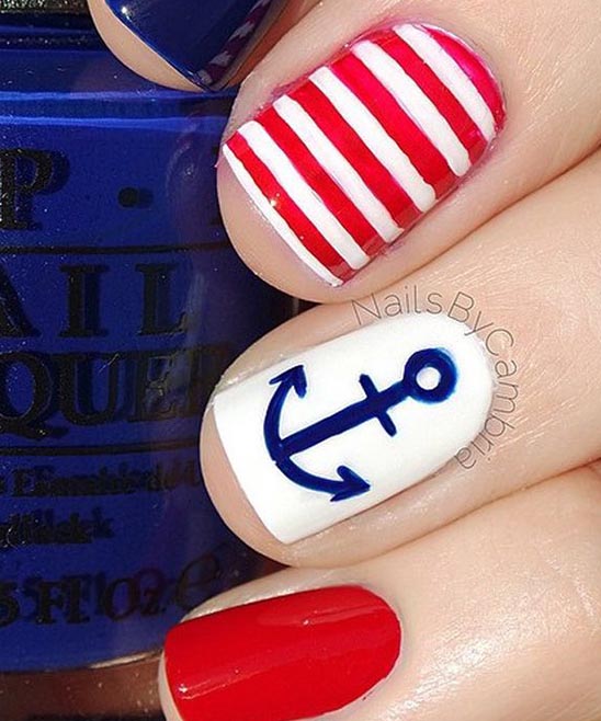 SIMPLE ACRYLIC NAIL DESIGNS