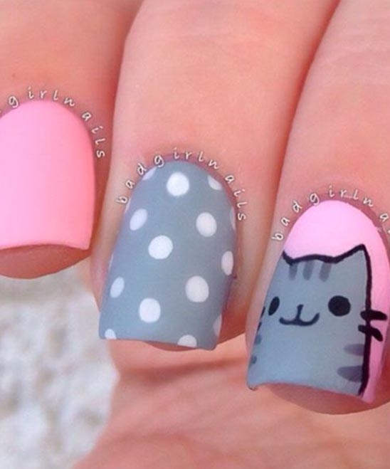 SIMPLE ACRYLIC NAIL DESIGNS