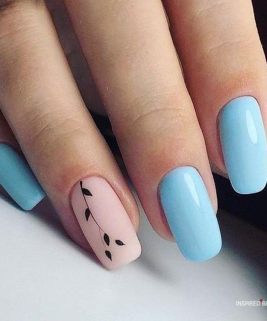 SIMPLE ACRYLIC NAIL IDEAS COFFIN