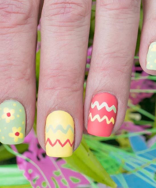 SIMPLE ACRYLIC NAIL IDEAS SHORT