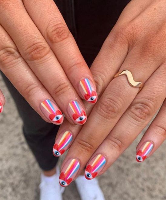 SIMPLE ALMOND NAIL DESIGNS