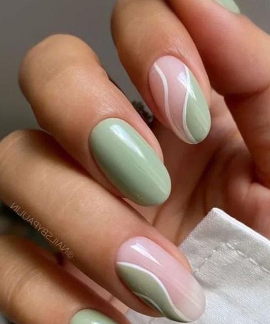SIMPLE ALMOND NAIL DESIGNS