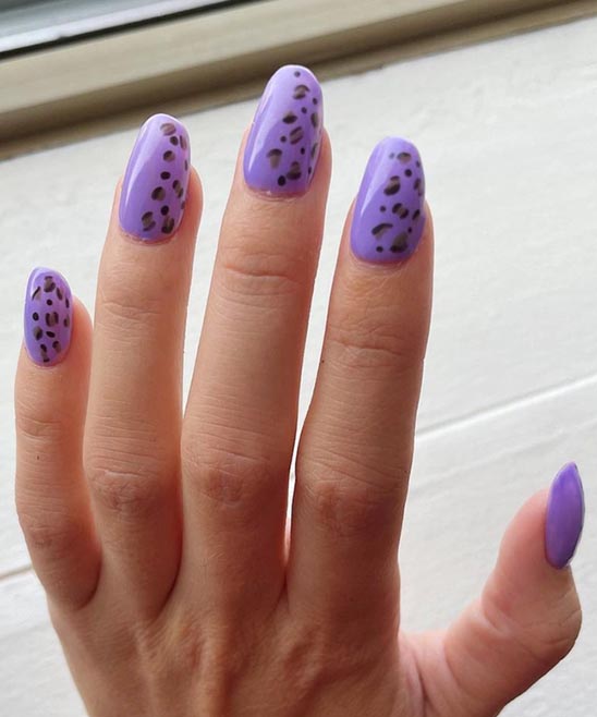 SIMPLE ALMOND SHAPE NAILS