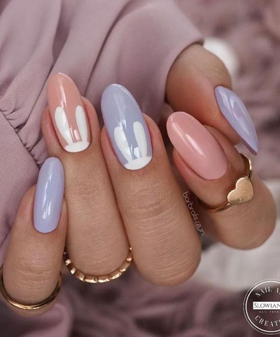 SIMPLE BALLERINA NAIL DESIGNS