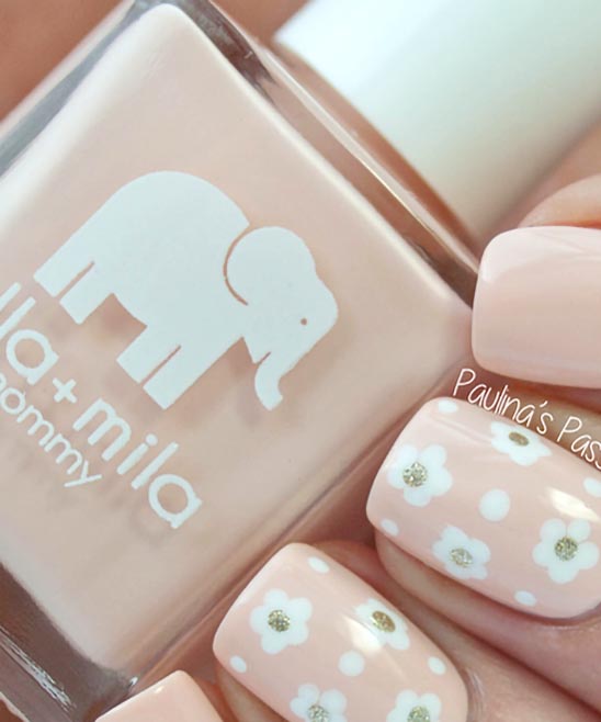 SIMPLE BALLERINA NAIL DESIGNS