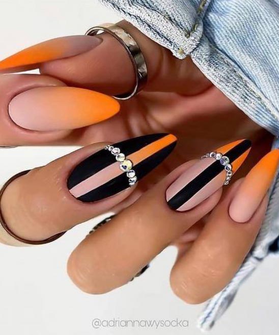 SIMPLE BEACH NAIL ART