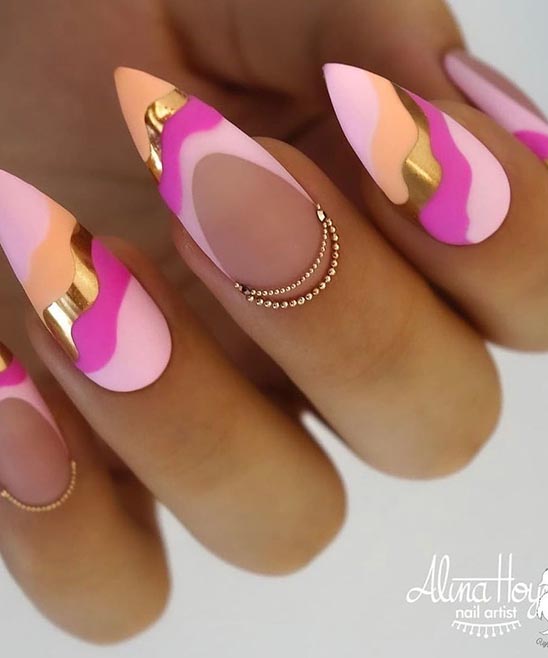 SIMPLE BEACH NAIL DESIGNS