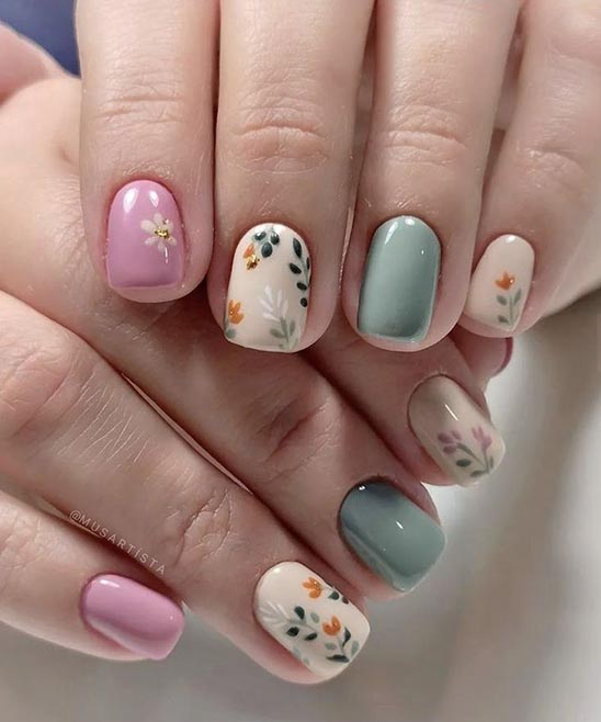SIMPLE BEACH NAIL DESIGNS
