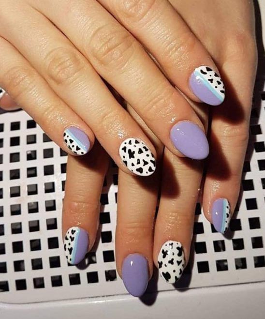 SIMPLE BLACK AND WHITE NAIL PEDICURE